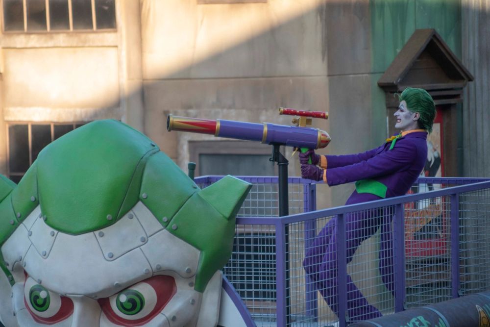 Espectaculo DC Super- Villains Stunt Show en parque warner  29-06-2026