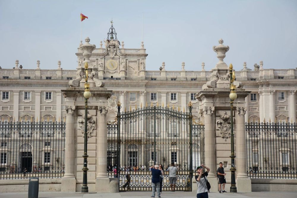Palacio Real y catedral de la Almudena (Madrid) 15-08-2017