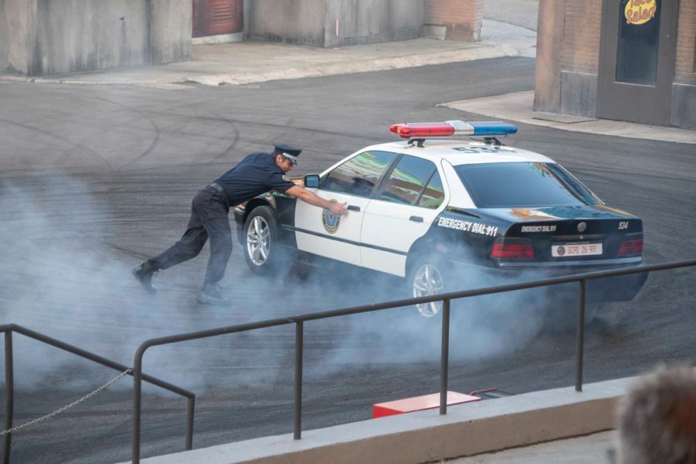 Espectaculo DC Super- Villains Stunt Show en parque warner  29-06-2026