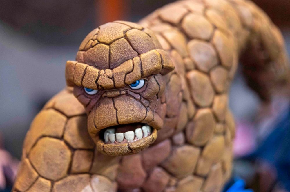 Coleccion de figuras en la comiccon san diego malaga
