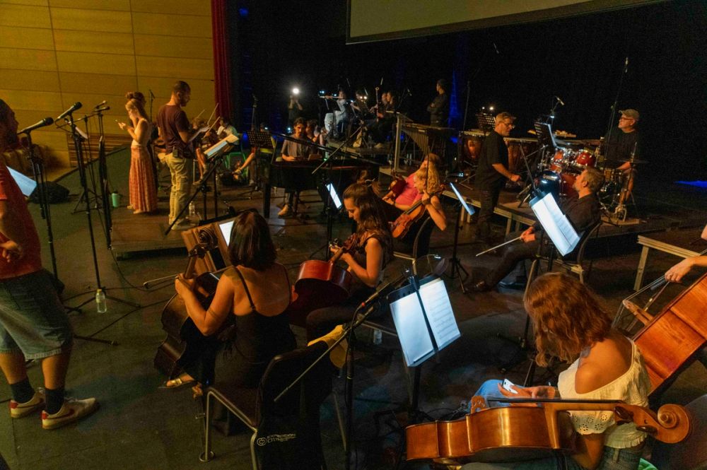 Ensayo del Concierto canciones de cine en español (Toledo) 12-09-2029