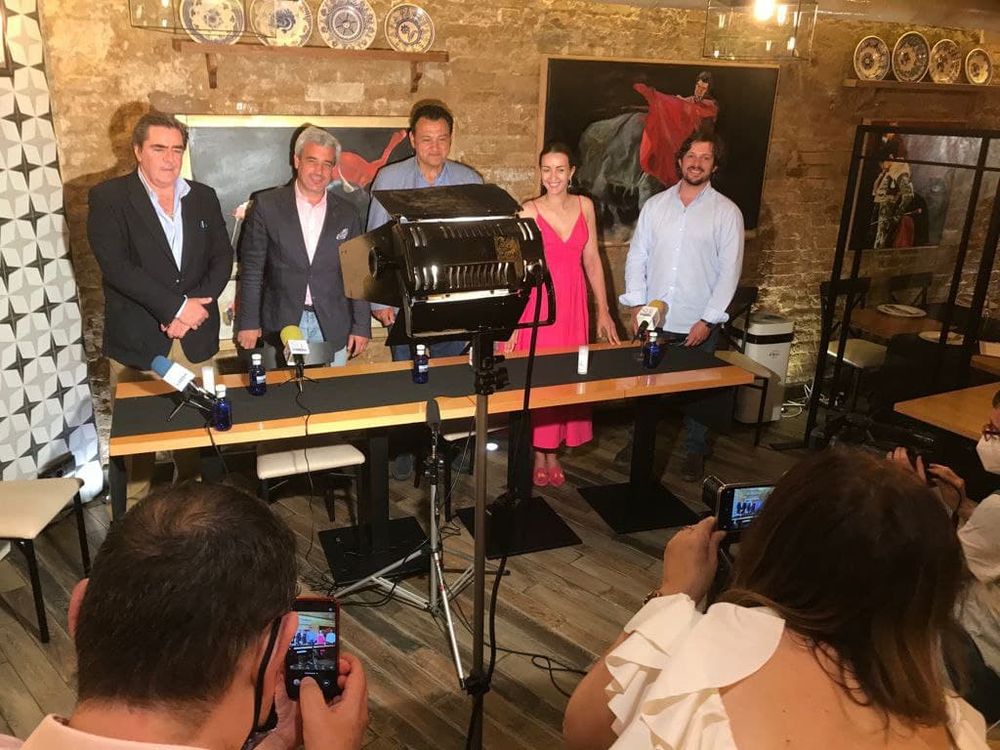 Grabando programa "la andanada del 5" temporada 2021