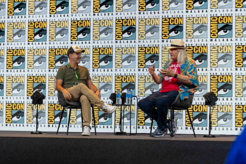 Panel de Charles Martinet (Voz mario bros)