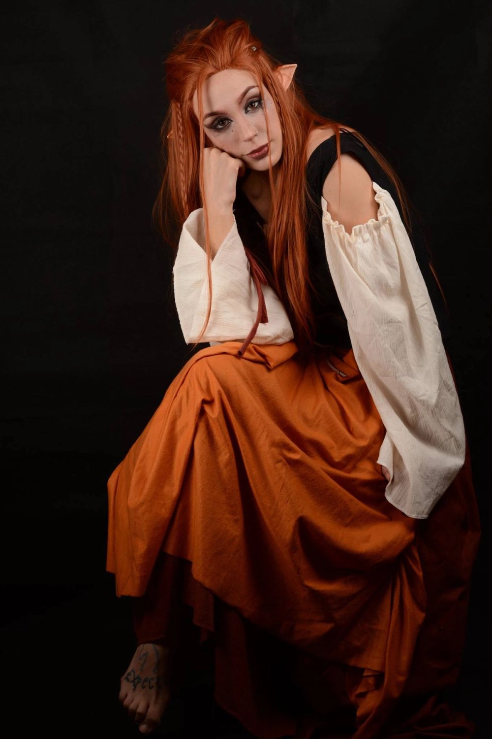 Doncella medieval elfica 07-04-2019