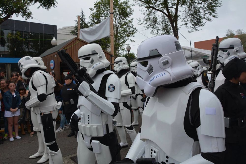Desfile Star wars (Metropolis Gijon) 2017