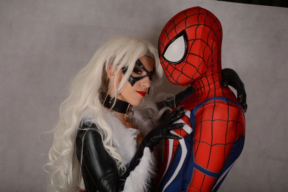 Spiderman & Black Cat Prnze y Luna 30-10-2018