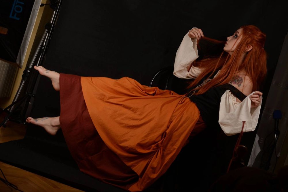 Doncella medieval elfica 07-04-2019