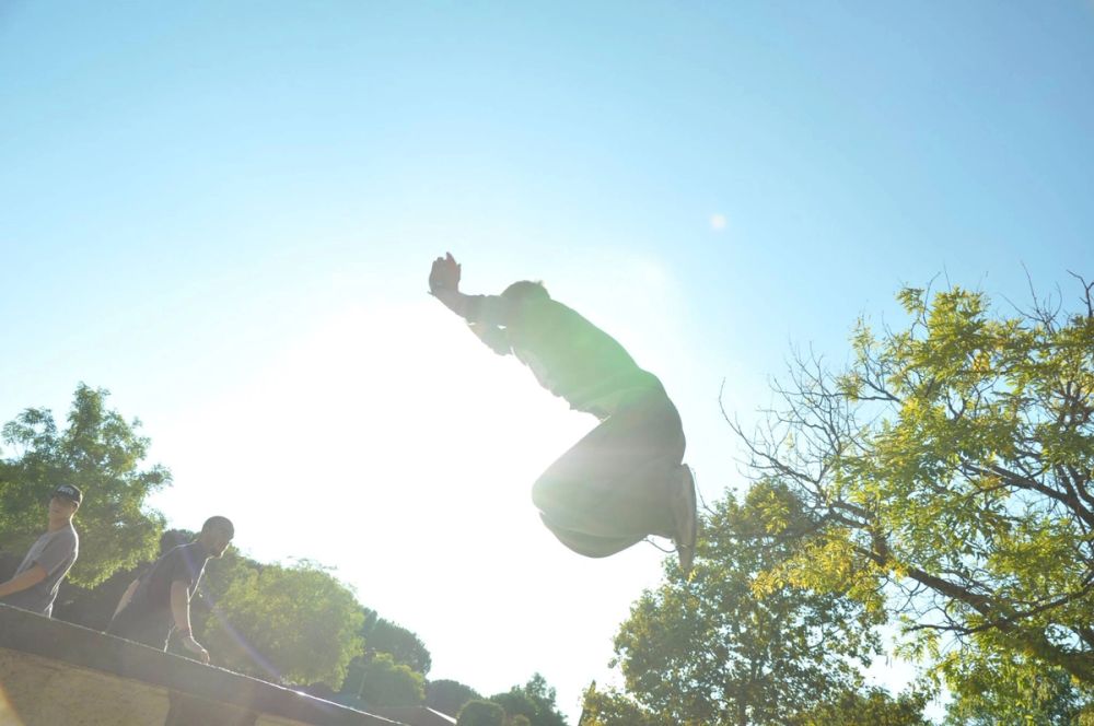 Parkour por la ciudad 14-10-2016