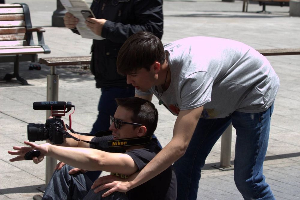 Makingof del corto "Bailando bajo el Karma" 2018