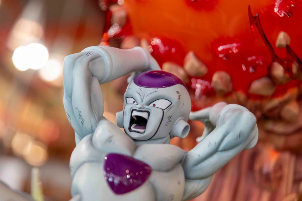 Coleccion de figuras en la comiccon san diego malaga