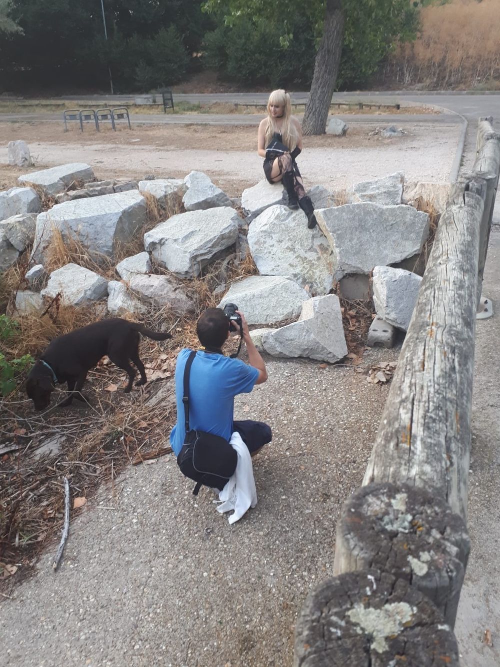 Makingof de las esion de fotos Misa 18-09-2018