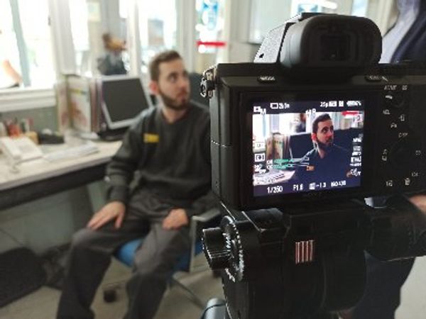 Rodaje del corto "sin salida" 2020