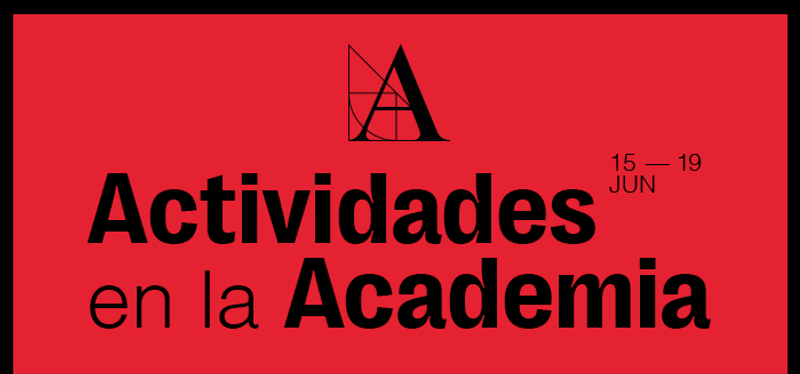 Actividades Academia de Cine - Del 15 al 19 de junio