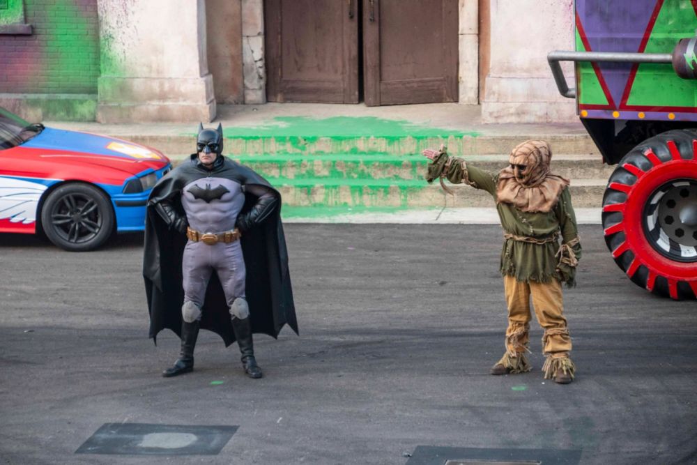 Espectaculo DC Super- Villains Stunt Show en parque warner  29-06-2026