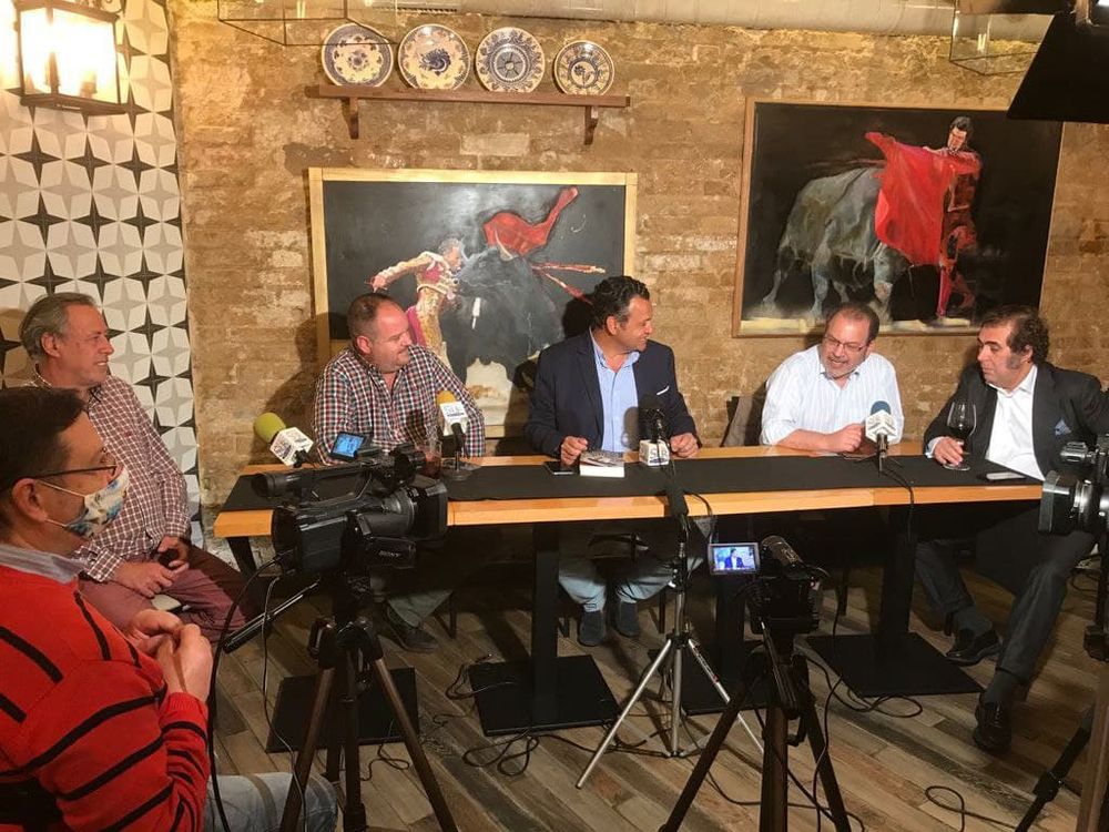 Grabando programa "la andanada del 5" temporada 2021
