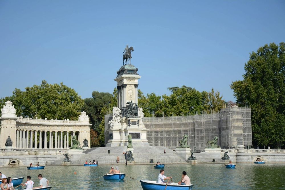 Parque del Retiro (Madrid) 18-08-2017