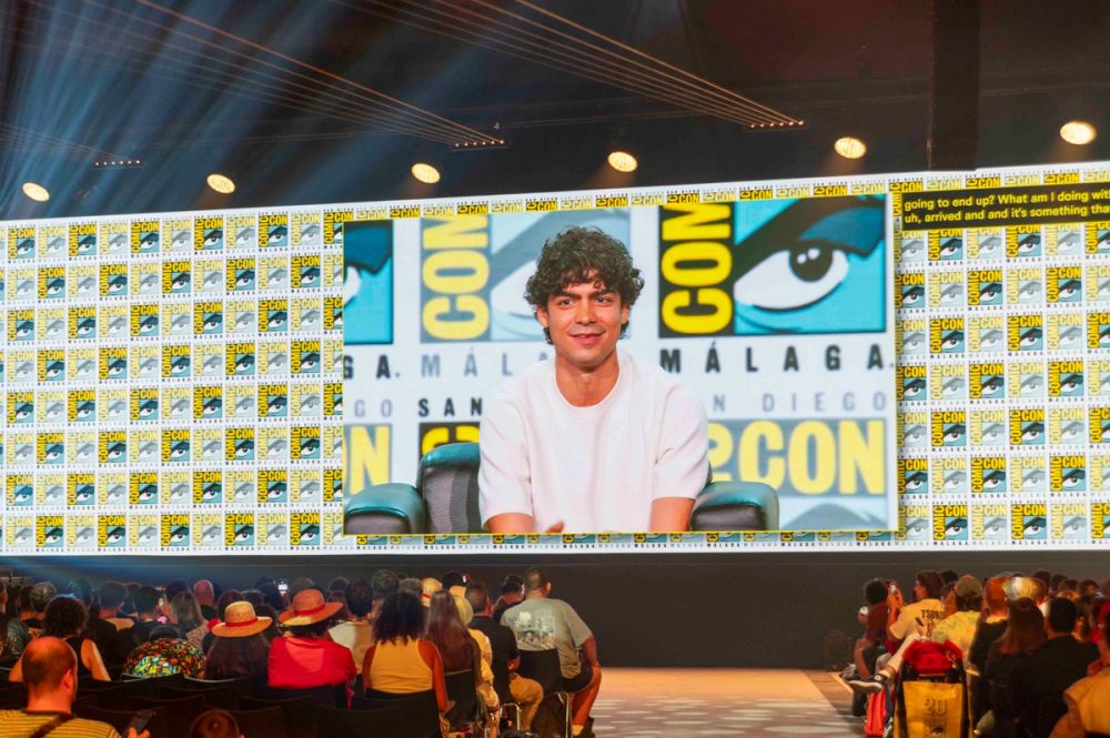 Panel de One piece en la Comiccon San Diego Malaga