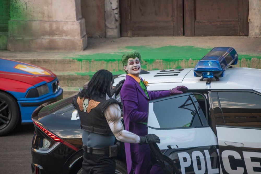 Espectaculo DC Super- Villains Stunt Show en parque warner  29-06-2026