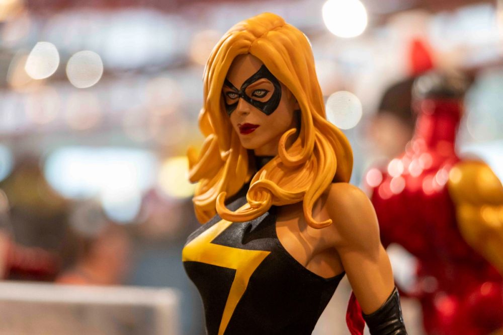 Coleccion de figuras en la comiccon san diego malaga