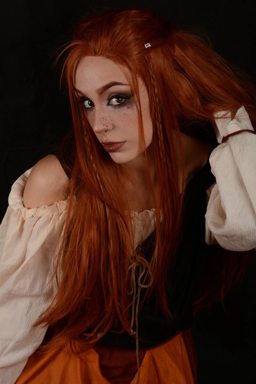 Doncella medieval elfica 07-04-2019