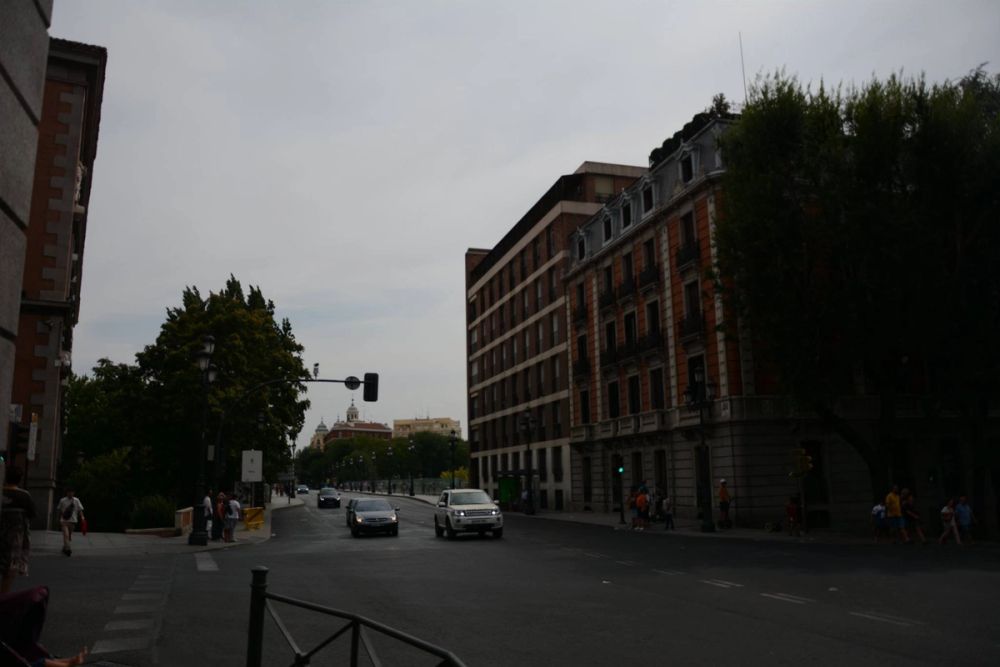 Palacio Real y catedral de la Almudena (Madrid) 15-08-2017