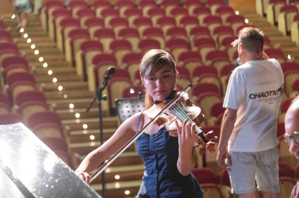 Ensayo del Concierto canciones de cine en español (Toledo) 12-09-2029