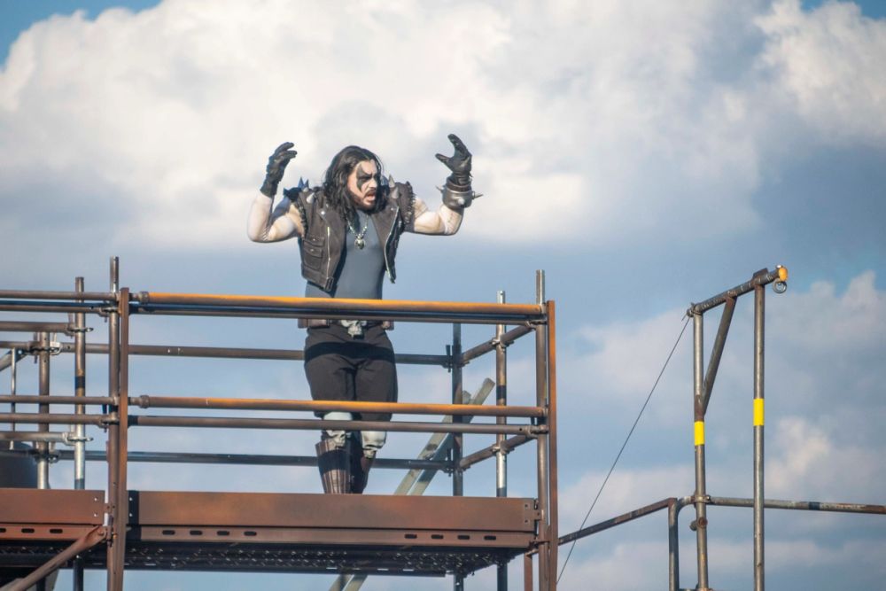 Espectaculo DC Super- Villains Stunt Show en parque warner  29-06-2026