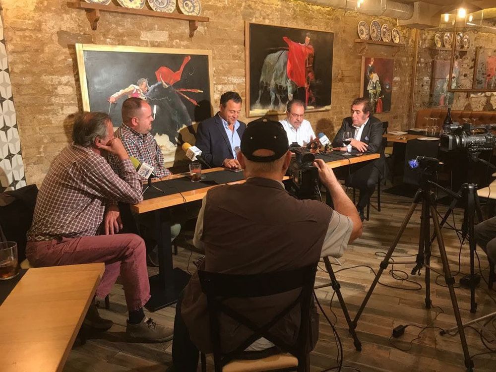 Grabando programa "la andanada del 5" temporada 2021