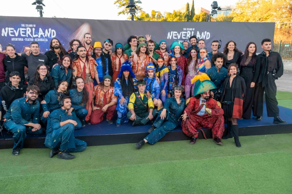 Premiere del espectaculo THE ISLAND OF NEVERLAND 08-10-2026