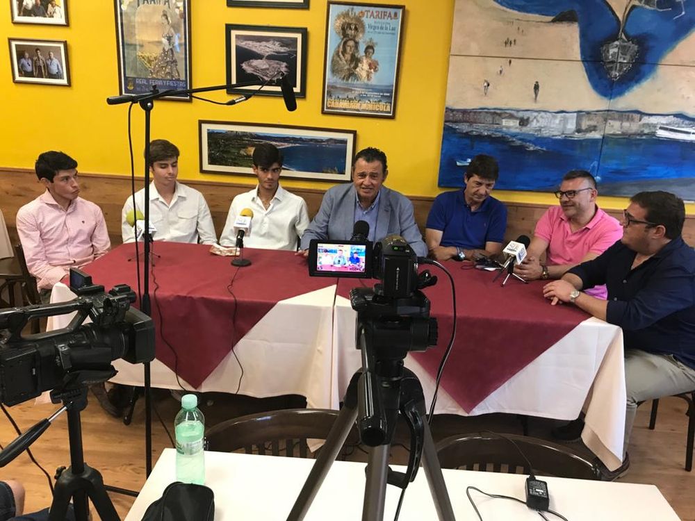Grabando programa "la andanada del 5" temporada 2021