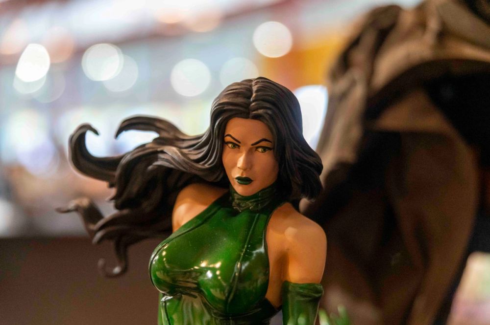 Coleccion de figuras en la comiccon san diego malaga