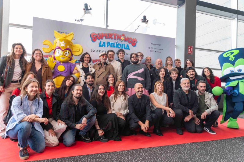 Los juguetes más famosos de España conquistan Madrid: Gran preestreno de "Superthings: La película" en Kinépolis