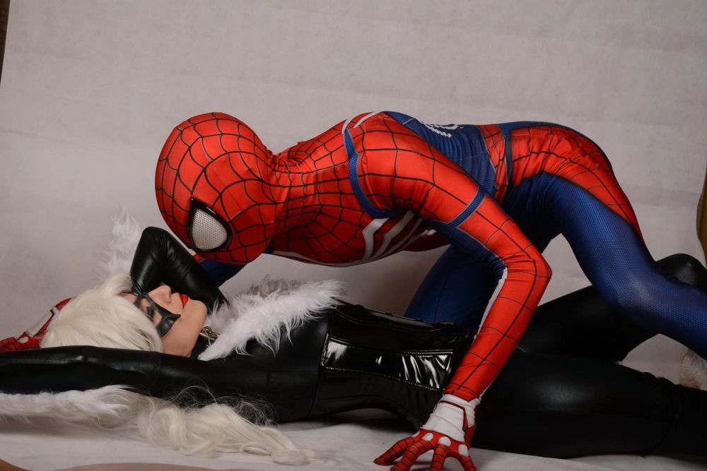 Spiderman & Black Cat Prnze y Luna 30-10-2018
