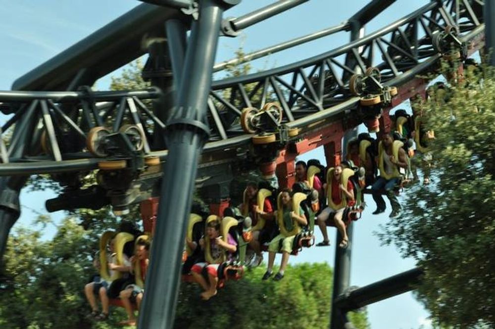 Parque de atracciones de madrid 2012