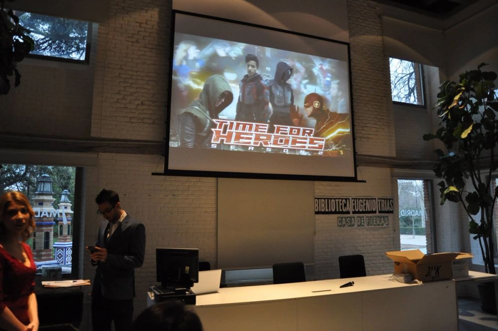 Estreno de la serie "Time For Heroes" 15-02-2017