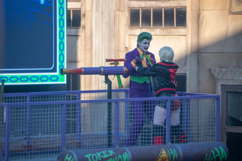 Espectaculo DC Super- Villains Stunt Show en parque warner  29-06-2026