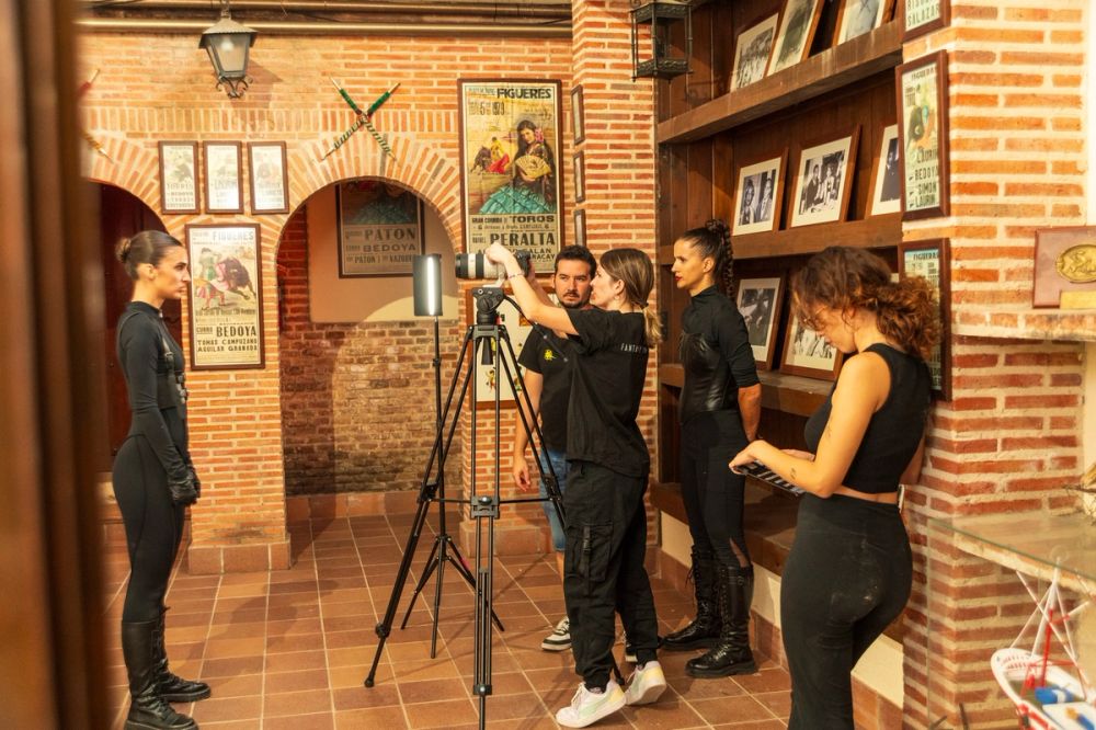 Rodaje "La reliquia" 2025