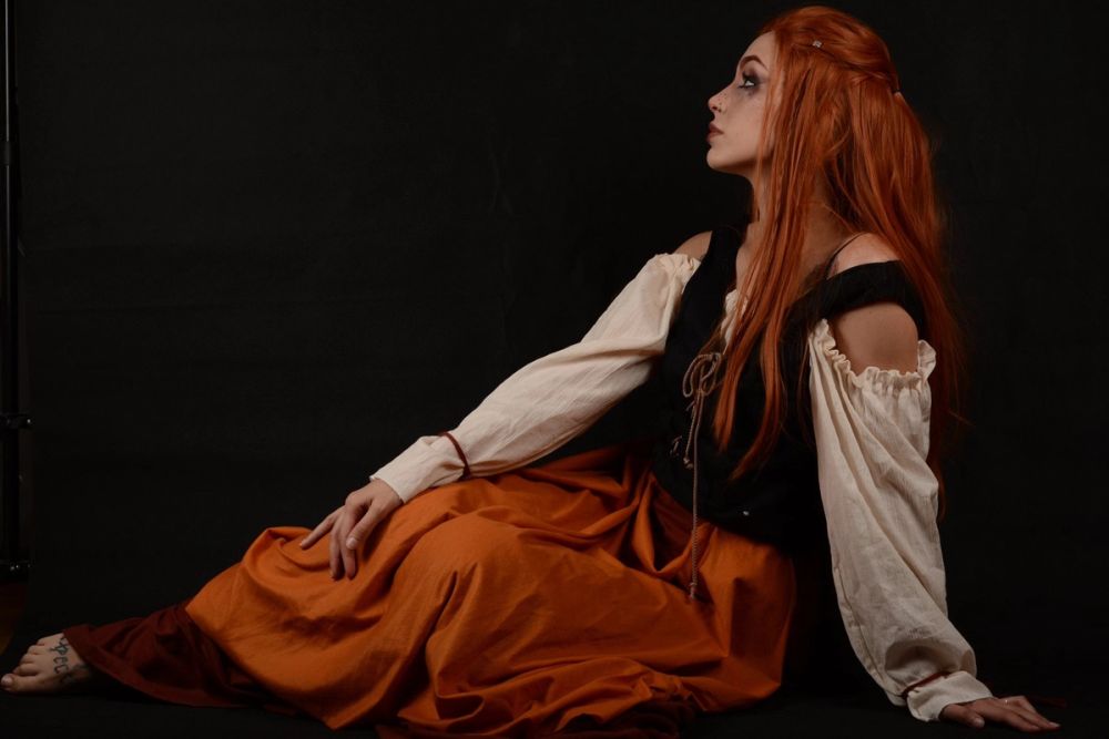 Doncella medieval elfica 07-04-2019
