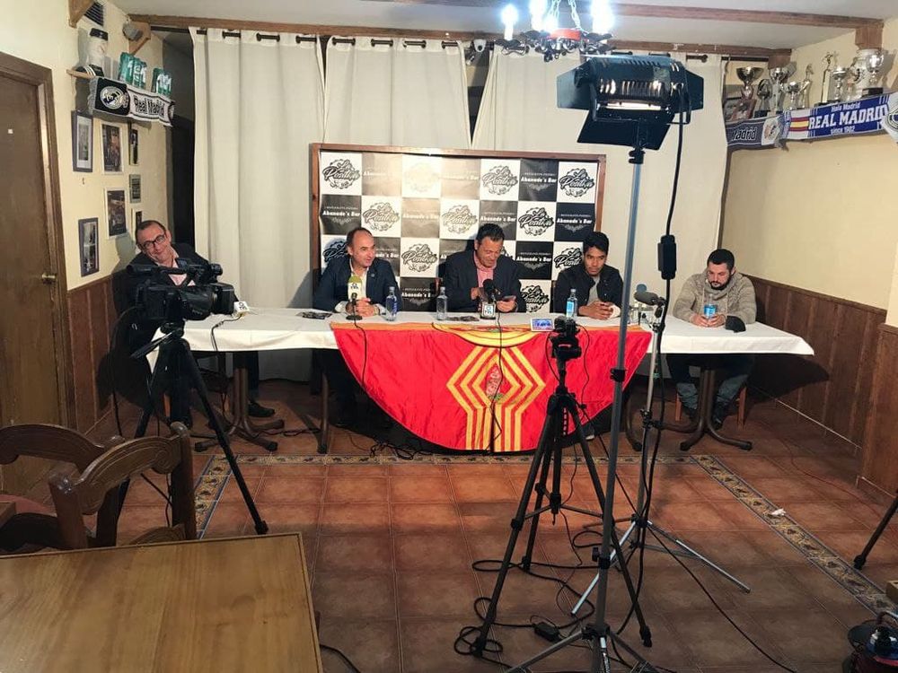 Grabando programa "la andanada del 5" temporada 2021