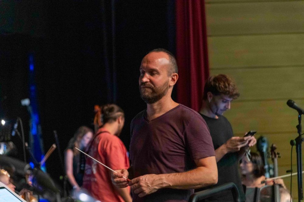 Ensayo del Concierto canciones de cine en español (Toledo) 12-09-2029