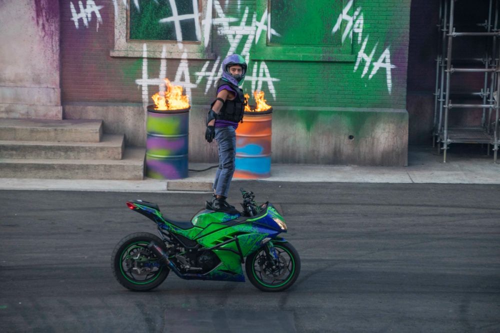 Espectaculo DC Super- Villains Stunt Show en parque warner  29-06-2026