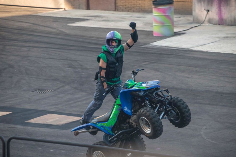 Espectaculo DC Super- Villains Stunt Show en parque warner  29-06-2026