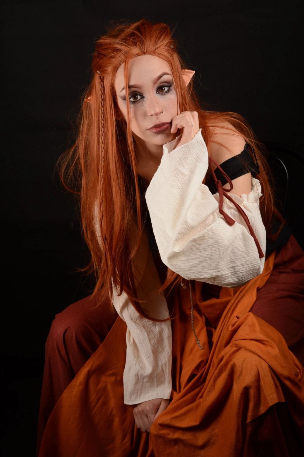 Doncella medieval elfica 07-04-2019