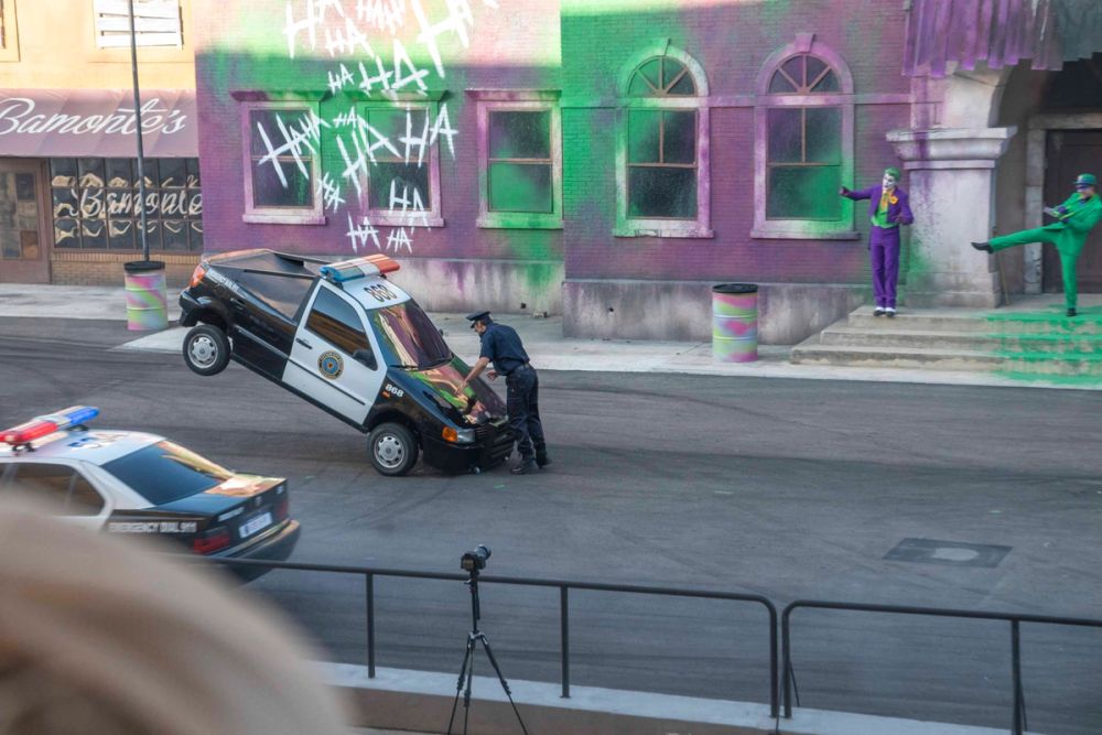 Espectaculo DC Super- Villains Stunt Show en parque warner  29-06-2026