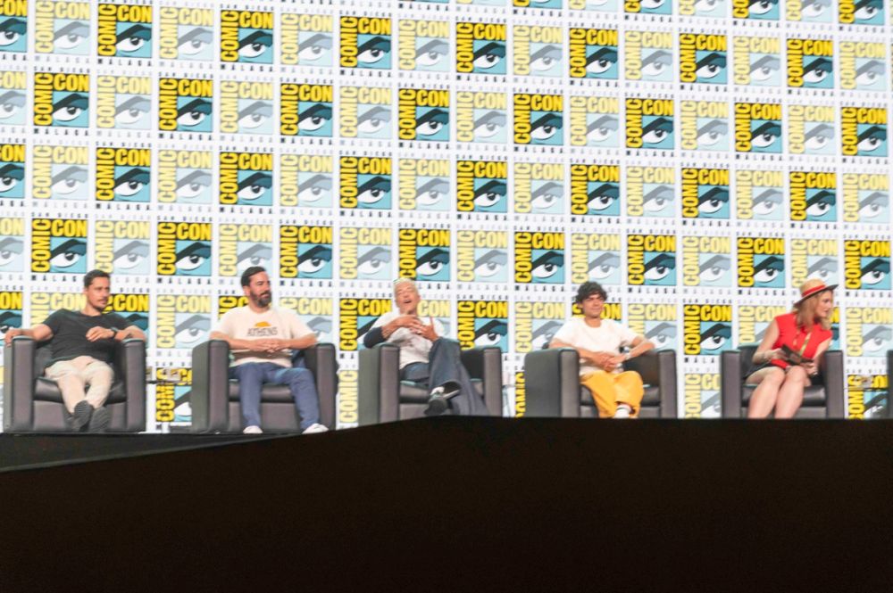 Panel de One piece en la Comiccon San Diego Malaga