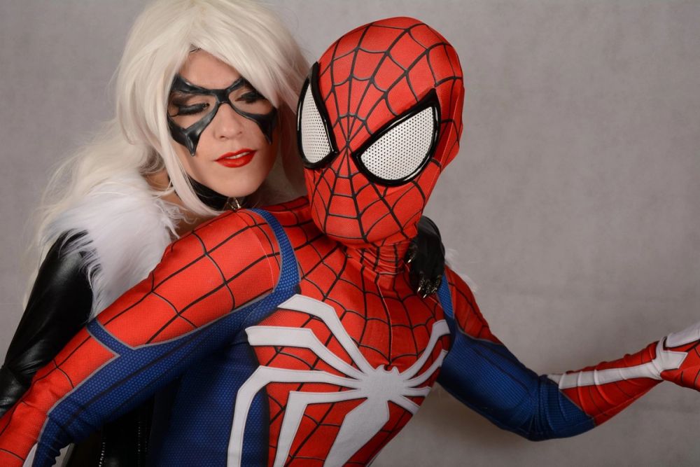 Spiderman & Black Cat Prnze y Luna 30-10-2018