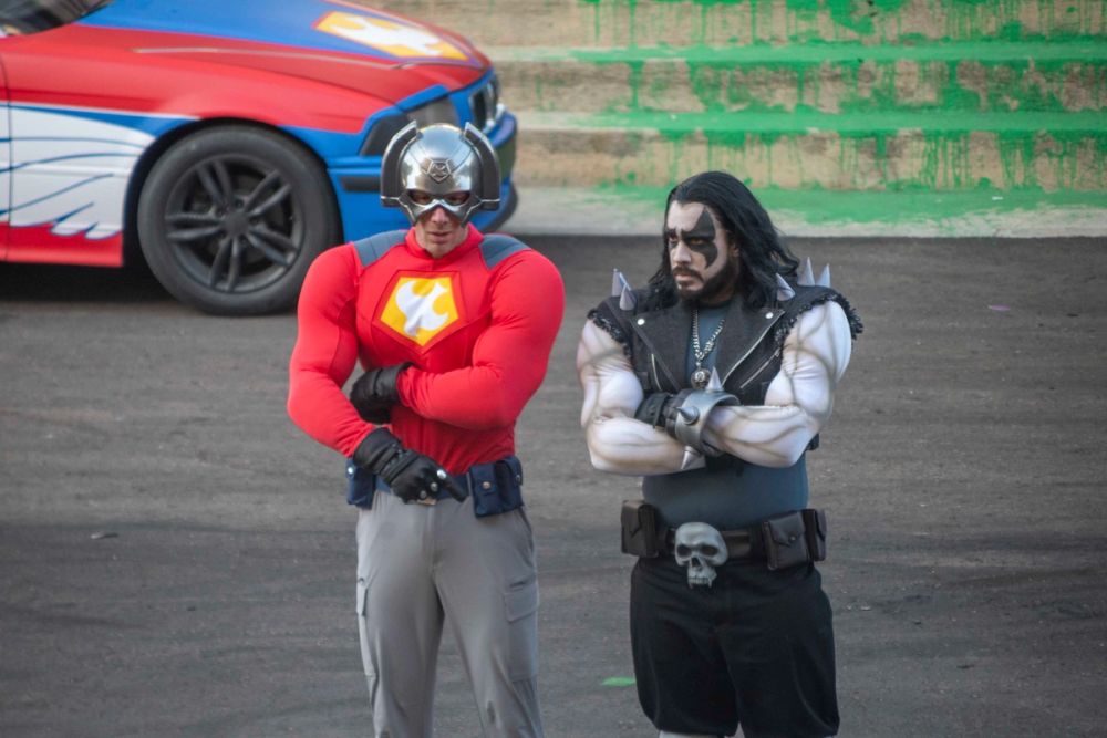 Espectaculo DC Super- Villains Stunt Show en parque warner  29-06-2026