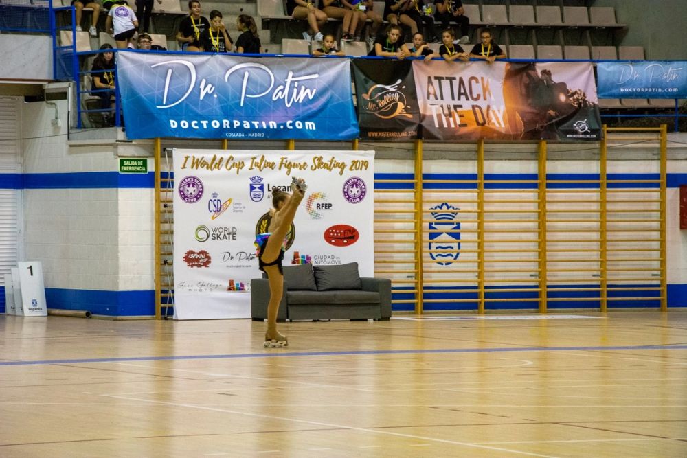 Iº Copa del mundo de patinaje artistico en linea 27-09-2019