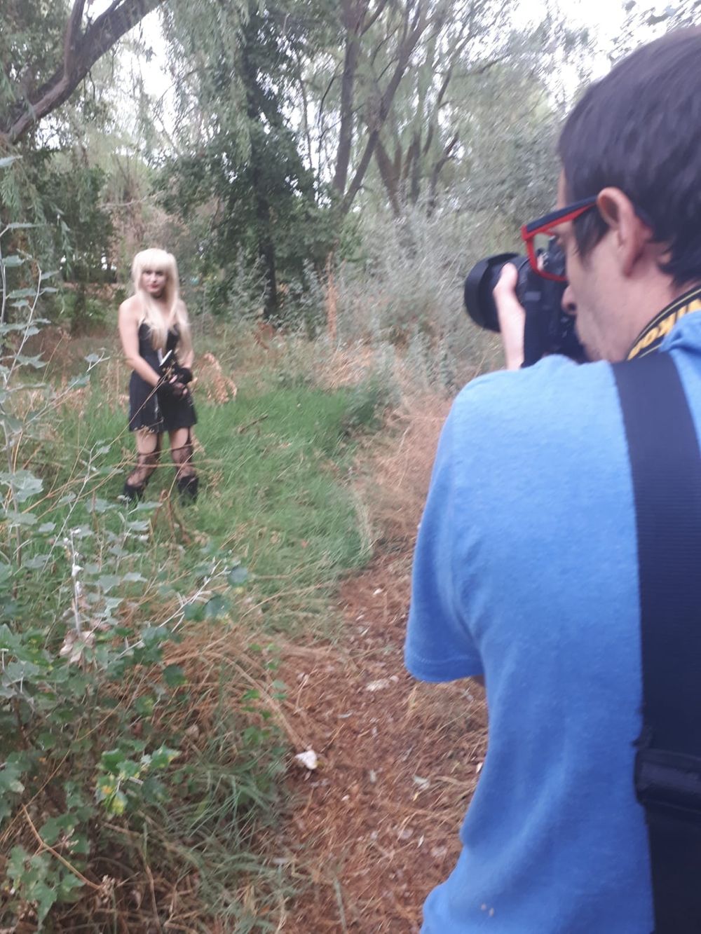 Makingof de las esion de fotos Misa 18-09-2018