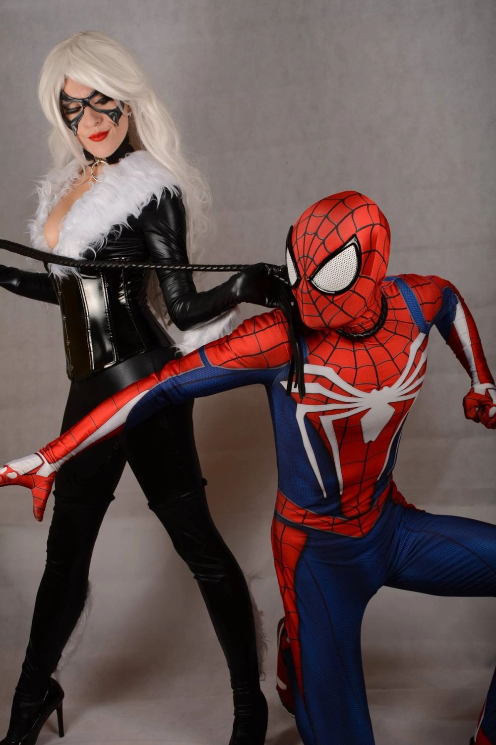 Spiderman & Black Cat Prnze y Luna 30-10-2018